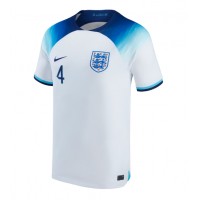 England Declan Rice #4 Fotballklær Hjemmedrakt VM 2022 Kortermet